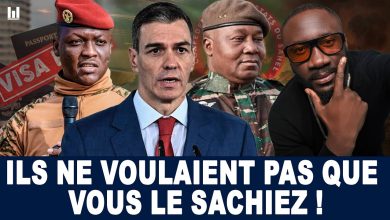 Carte illustrant les pays de l’Alliance des États du Sahel, Niger, Burkina Faso et Mali