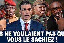 Passeport africain et carte de l'Espagne illustrant les voyages sans visa