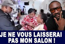 Salon de coiffure endommagé par sa propriétaire dans une vidéo tournée en Afrique du Sud