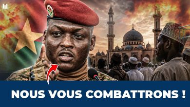 Ibrahim Traoré lors d’une prise de parole sur les prêches extrémistes au Burkina Faso