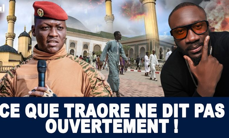 Ibrahim Traoré lors d’une prise de parole sur l’extrémisme religieux au Burkina Faso