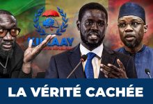 Bassirou Diomaye Faye lors de l'annonce du parti Kiraay au Sénégal