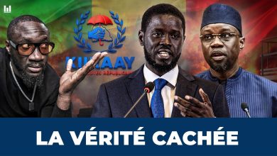Bassirou Diomaye Faye lors de l'annonce du parti Kiraay au Sénégal
