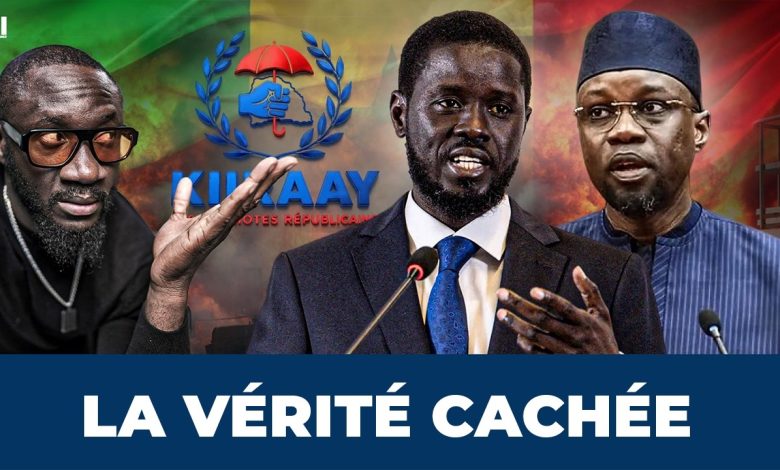 Bassirou Diomaye Faye lors de l'annonce du parti Kiraay au Sénégal