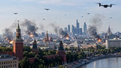 Vue de Moscou dans le contexte d’une attaque de drones attribuée à l’Ukraine