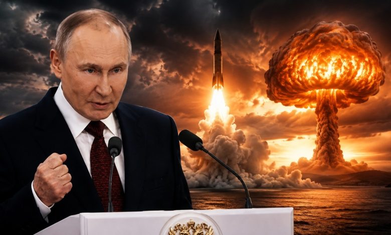 Missile balistique intercontinental RS-24 Yars lors d’un exercice stratégique russe