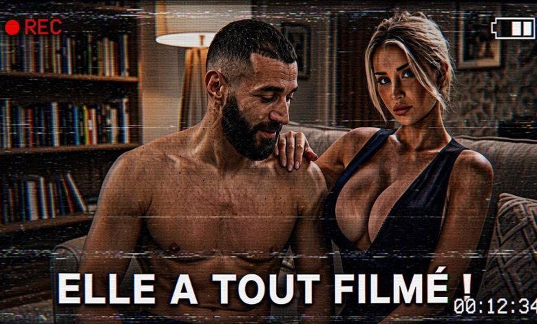 Karim Benzema lors d’un match de football