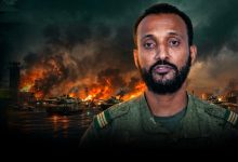 Capitaine Roger Gabriel lors de son récit sur les événements survenus au Niger
