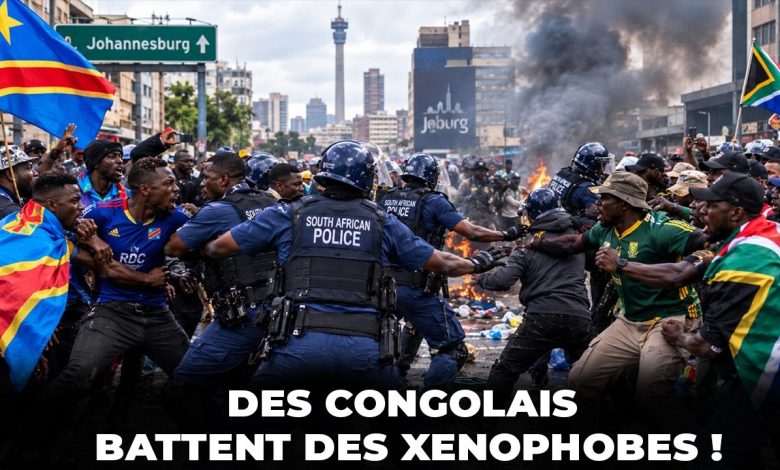 Tensions signalées entre ressortissants congolais et sud-africains en Afrique du Sud