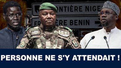 Bassirou Diomaye Faye lors du lancement du parti politique Kiraay au Sénégal