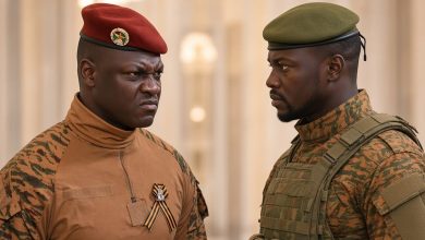 Ibrahim Traoré lors d’une intervention sur la souveraineté et la sécurité du Burkina Faso