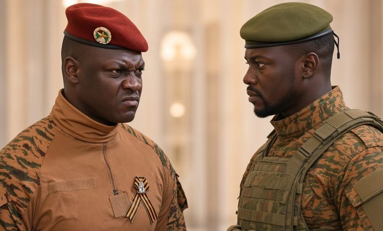 Ibrahim Traoré lors d’une intervention sur la souveraineté et la sécurité du Burkina Faso