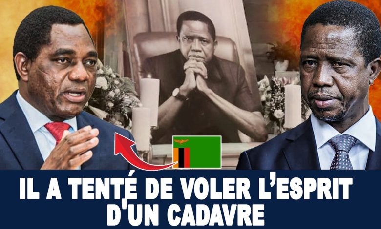 Edgar Lungu et Hakainde Hichilema, anciens rivaux politiques en Zambie