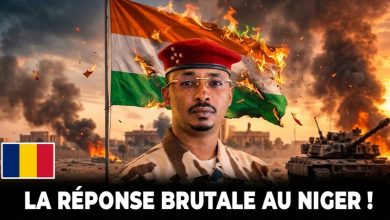 Drapeaux du Tchad et du Niger illustrant les tensions diplomatiques autour d’accusations d’ingérence