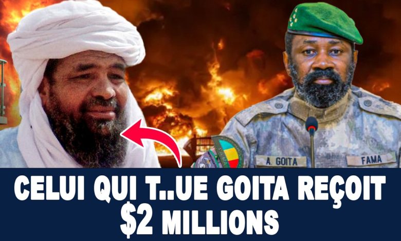 Assimi Goïta, président du Mali, visé par une annonce de prime de 2 millions d’euros